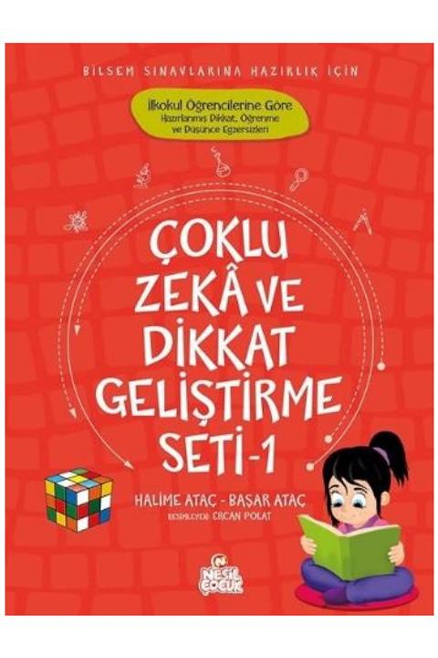 Nesil Çocuk Yayınları Çoklu Zeka ve Dikkat Geliştirme Seti - 1