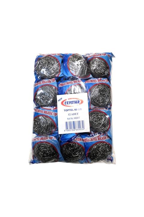 Ceymop 12'li  Ceystar 60 Gr  Endüstriyel Bulaşık Top Teli
