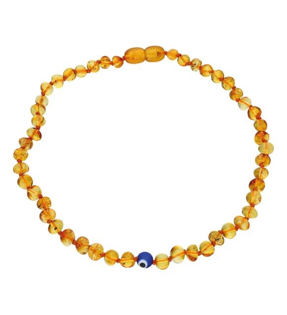 Chavin Kehribar Kolye Kız Erkek Çocuk Bebek Diş Kolyesi Ep82