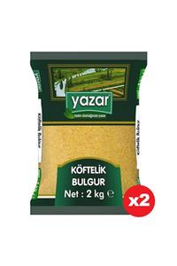 YAZAR Köftelik Bulgur 2 Kg X 2 Paket