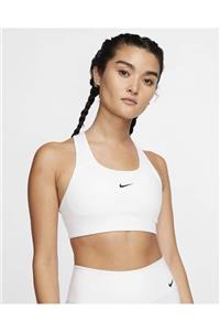 Nike W Nk Df Swsh 1pp Bra Kadın Beyaz Antrenman Sporcu Sütyeni Bv3636-100