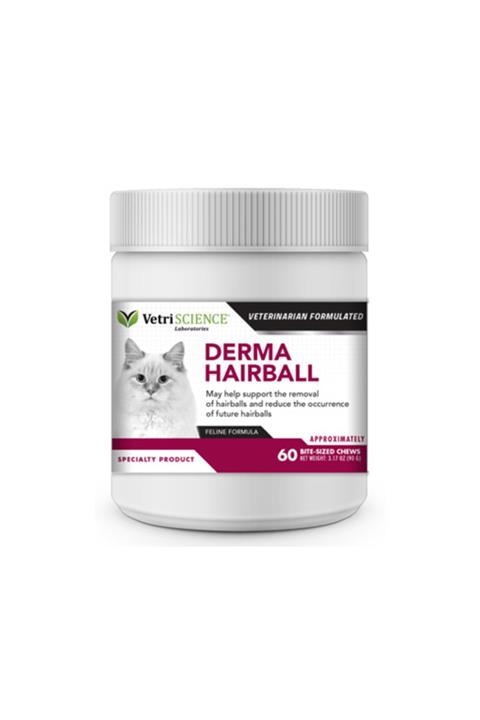 VetriScience Derma Hairball Çiğneme Tableti 60tb
