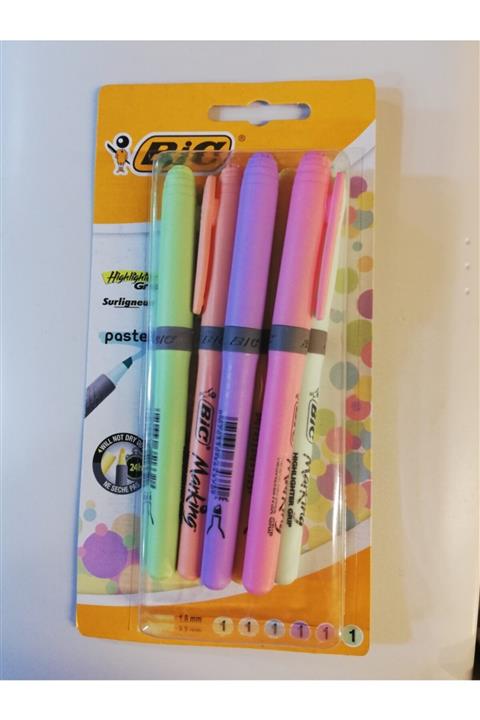 Bic Marking Pastel Renkler 6 Adet