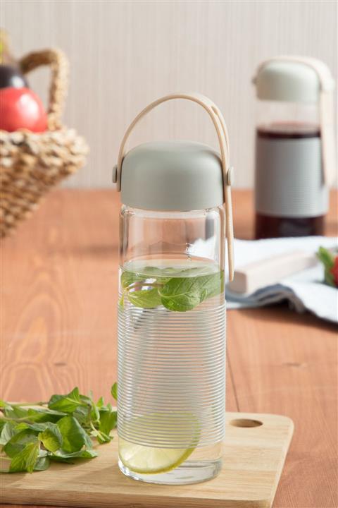 Madame Coco Evelia Cam Şişe - Gri