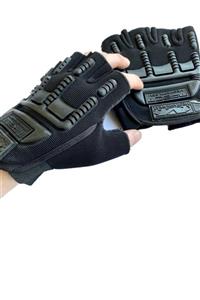 Mechanix Wear Mechanix Tactical Siyah Operasyon Spor Eldiveni Yarım Parmak Korumalı Taktik Ve Motorsiklet Eldiven