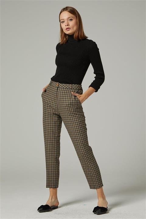 Tuğba Kadın Hardal Pantolon