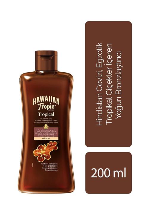 Hawaiian Tropic Hawaııan Tropic Bronzlaştırıcı Yağ 200 Ml