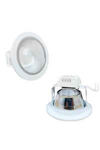 LEDON Led Spot Cob Beyaz 6000k 8w 12cm Ld-1008