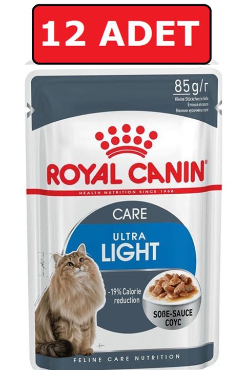 Royal Canin Light Weight Care Gravy Adult 85 Gr X 12 Adet Yaş Kedi Maması Pounç