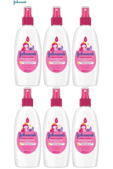 Johnson´s Baby Johnsons Baby Bebek Kolay Tarama Spreyi 200ml 6 Lı Set Işıldayan Parlaklık