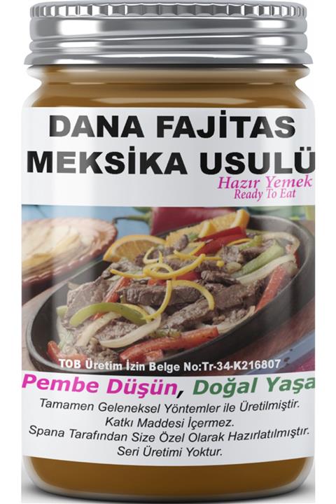 SPANA Ev Yapımı Katkısız  Dana Fajitas Meksika Usulü 330 gr