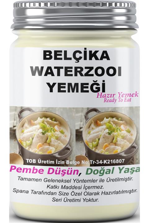 SPANA Belçika Waterzooı Yemeği Ev Yapımı Katkısız 330gr