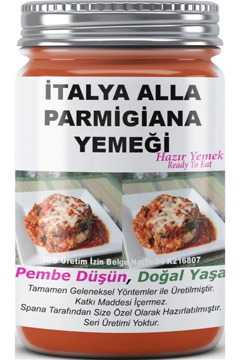 SPANA Ev Yapımı Katkısız Italya Alla Parmigiana Yemeği 330gr