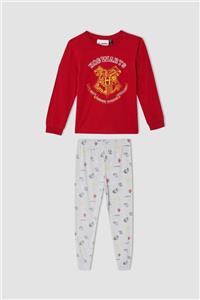 DeFacto Erkek Çocuk Harry Potter Lisanslı Uzun Kollu Pijama Takımı