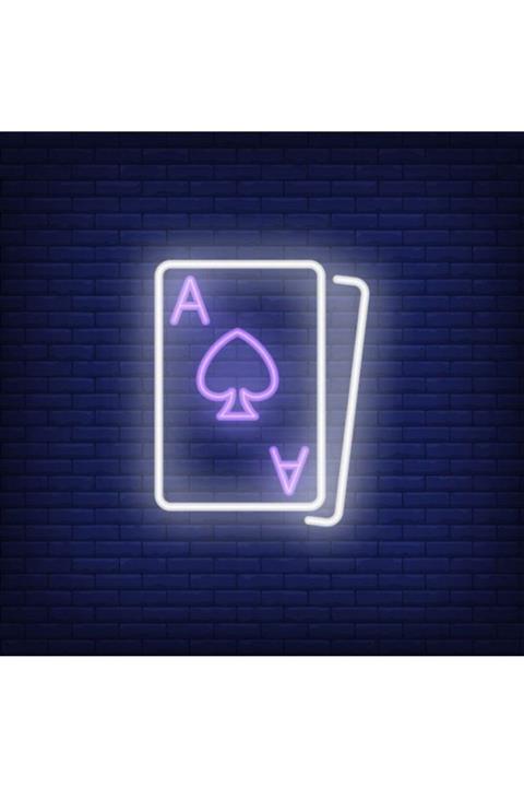 VALENSE Neon Renkli Maça Kartı Aydınlatma