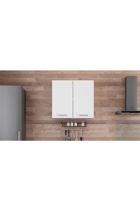 Minar 80 cm Mutfak Dolabı Beyaz 80-b1 Üst Modül