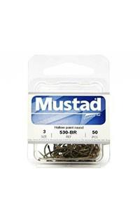 Mustad Altın Rengi Olta İğnesi 530 25li Standart 1/0 7021560311453