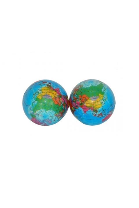 deniz sport 2 Adet Dünya Stres Topu 6 Cm