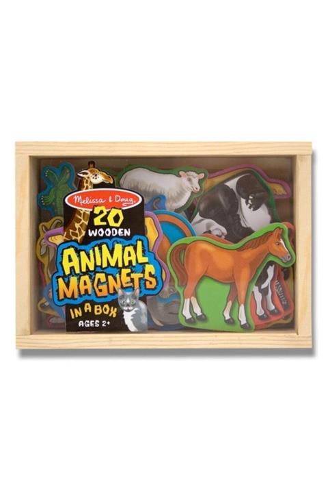 Melissa & Doug Ahşap Mıknatıslı Hayvanlar
