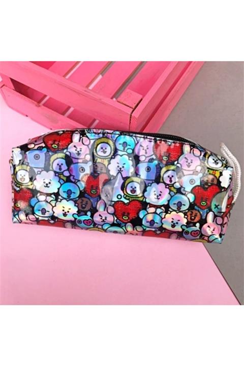 Taros Fancy Bt21 Desenli Kalem Çantası