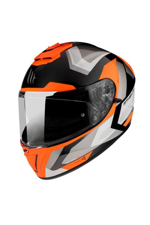 MT Helmets Mt Kask Blade 2 Sv Fınıshlıne D4 Gloss Pearl Fluor Orange