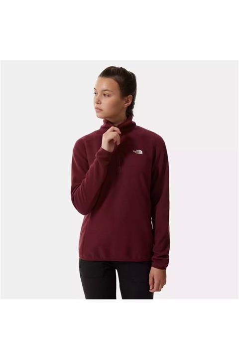 THE NORTH FACE W 100 Glacıer 1/4 Zp Kadın Sweat