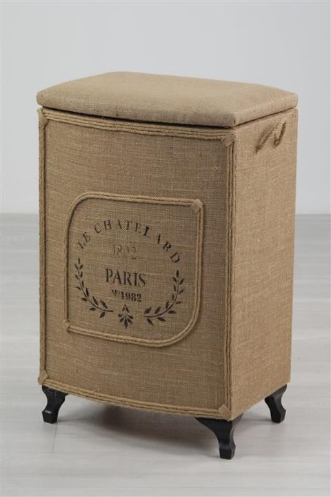 Duru Çeyiz Sandıkları Keten Kirli Sepeti Paris