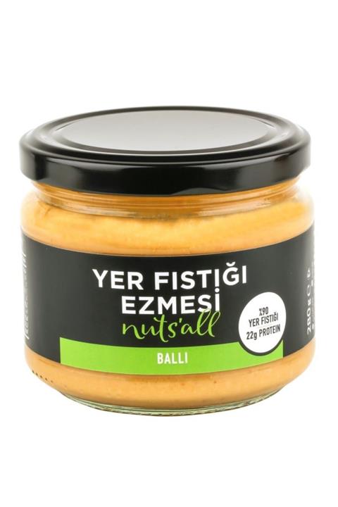 Nuts'All Ballı Fıstık Ezmesi  280 gr