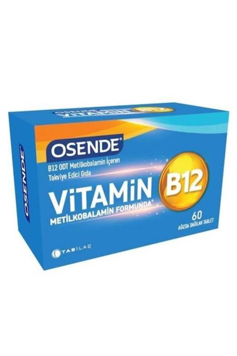 Osende Vitamin B12 30 Ağızda Dağılan Tablet