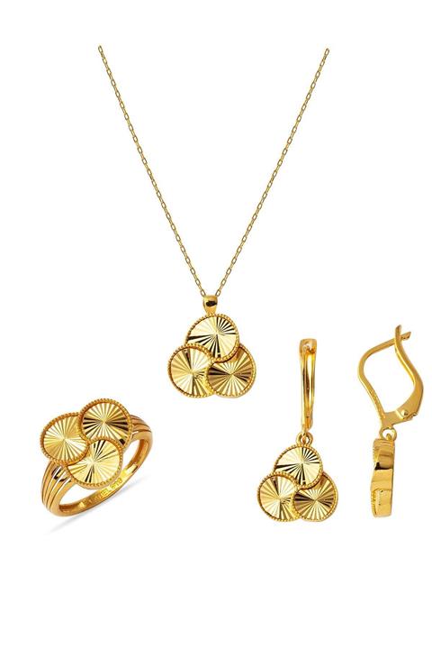 Label Therapy 22 Ayar Üçlü Takı Seti