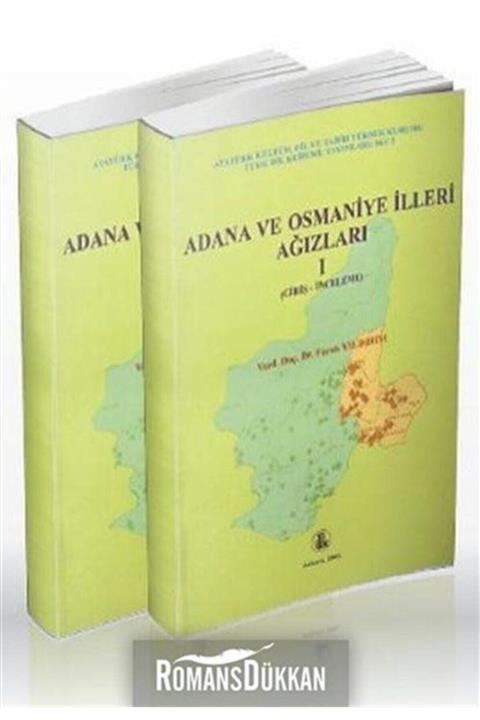 Türk Dil Kurumu Yayınları Adana Ve Osmaniye Illeri Ağızları 1-2 (2 Cilt Takım) & Giriş, Inceleme, Metinler, Sözlük, Dizinler