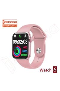 Technodia Watch 6 Akıllı Saat Ios Andorid Destekli Arama Özeliği Sensörlü