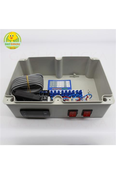 Gazi Kuluçka Emko 3722 Ssr Kurulu Düzülü Çıkışları Hazır Ayarı Yapılı Detaylı Pano