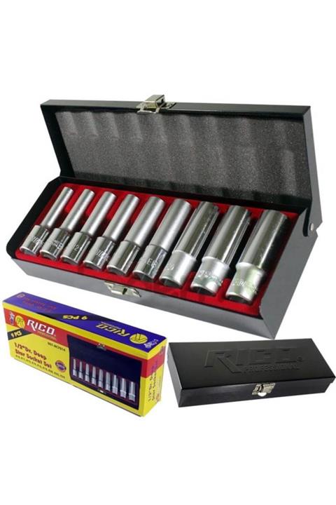 Rico 9 Parça 1/2 Torx Lokma Takımı Seti