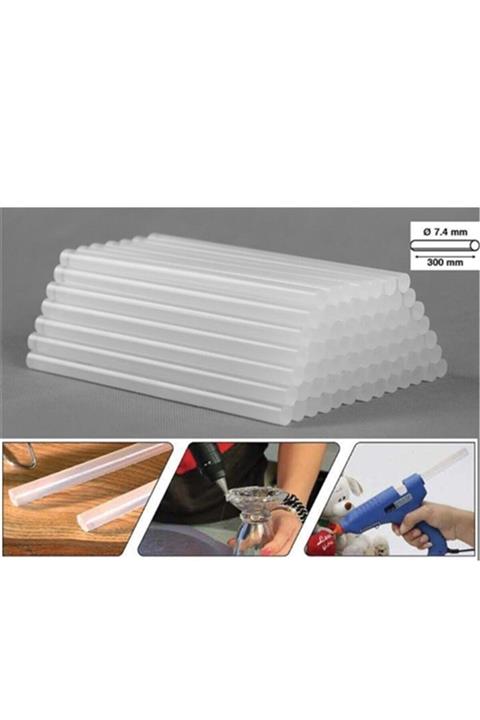 Özbay 20 Adet Ince Mum Slikon 7 Mm 1.kalite Şeffaf