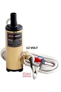 GİM Mazot Aktarma Pompası Mini Dalgıç Pompa Su Süt Pompası 12 V Bmx-1305