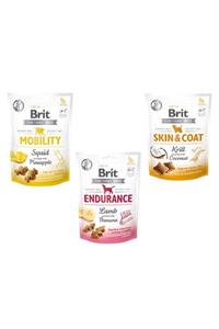 Brit Care Functional Snacks Köpek Ödül Set 150 gr 3'lü