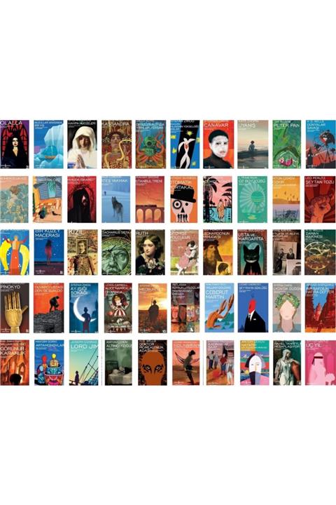 İş Bankası Kültür Yayınları Modern Klasikler Seti 50 Kitap