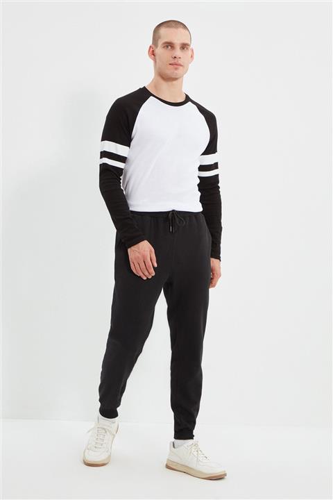 TRENDYOL MAN Siyah Erkek Regular Fit Eşofman Altı