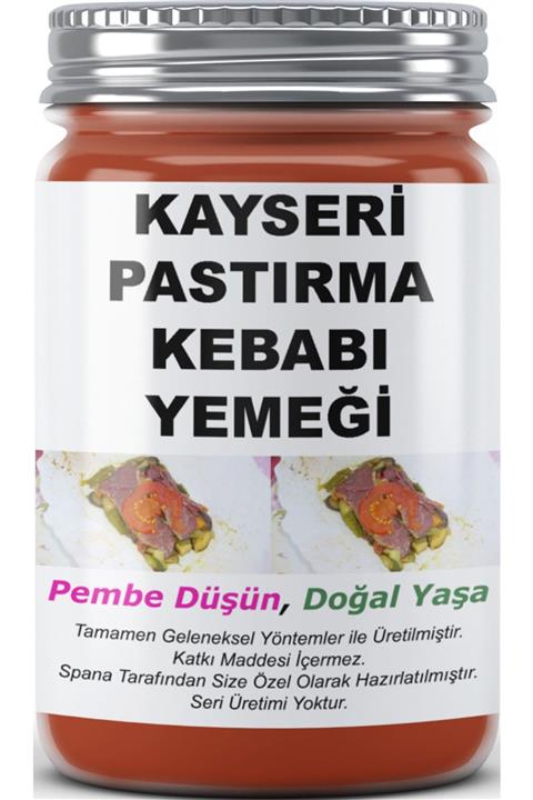 SPANA Kayseri Pastırma Kebabı Yemeği Ev Yapımı Katkısız 330gr