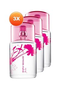 AVON Simply Because For Her Kadın Edt 50 ml Üçlü Set