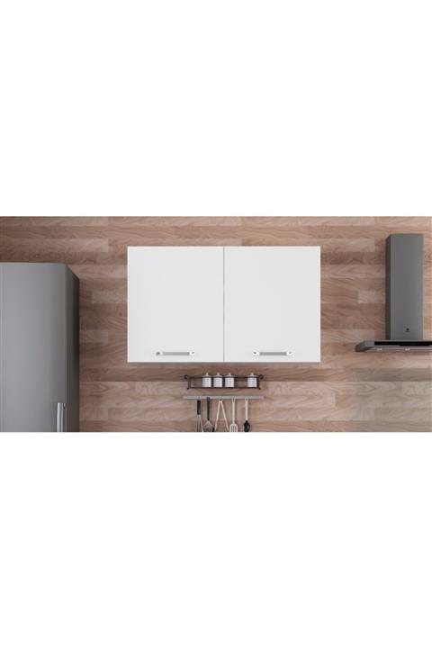 Minar 120 cm Mutfak Dolabı Beyaz 120-b1 Üst Modül