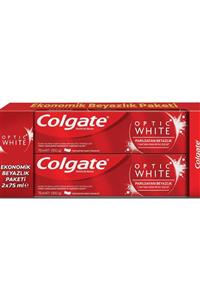 Colgate Marka: Optik Beyaz 2'li Beyazlık Paketi 150 Ml Kategori: Diş Beyazlatma Ürünü