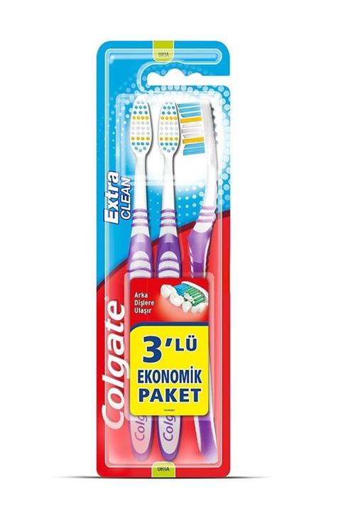 Colgate Diş Fırçası Extra Clean 2+1 Adet