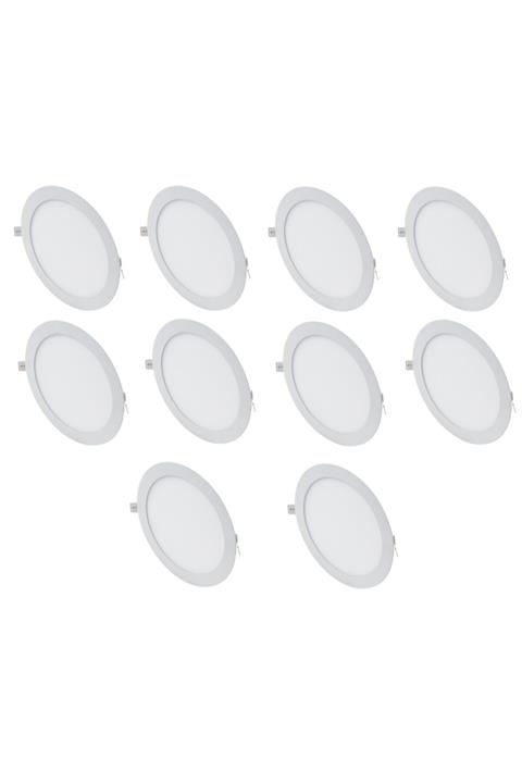 Cata 10 Adet 18 Watt Slim Led Panel Beyaz Işık