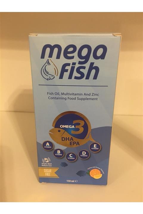 MEGAFİSH Mega Fish Omega3 Limon Ve Portakal Aromalı