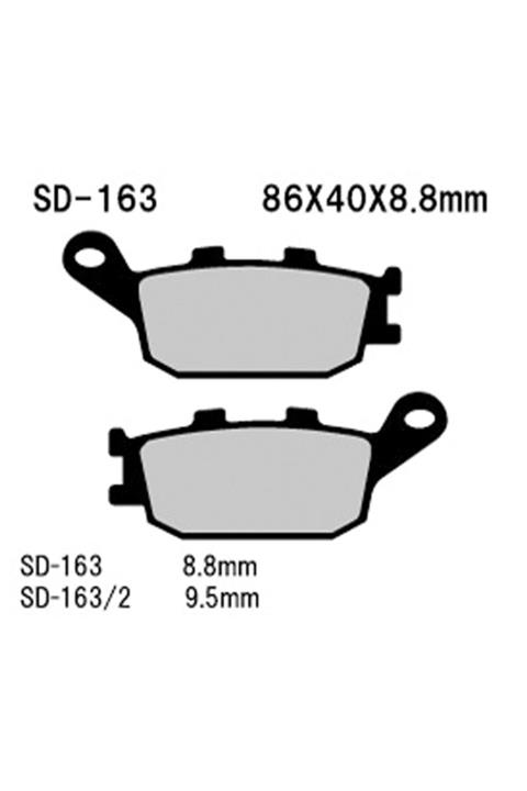 Vesrah Yamaha Yzf 600 R6 Seramik Arka Fren Balatası (2006-2015)
