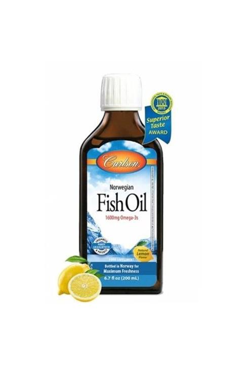 Carlson Balık Yağı Şurubu Limon 200 Ml