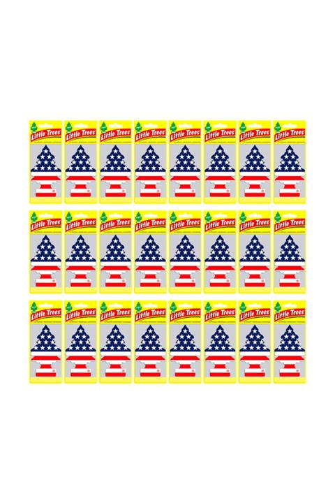 Little Trees Amerikan Bayraklı Vanilla Pride Asma Oto Kokusu 24 Adet