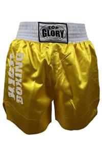 TOP GLORY Unisex Sarı Kick Boks Şortu 6604